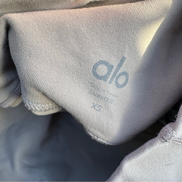 Alo sand / cream motto leggings high waisted - Picture 9 of 10